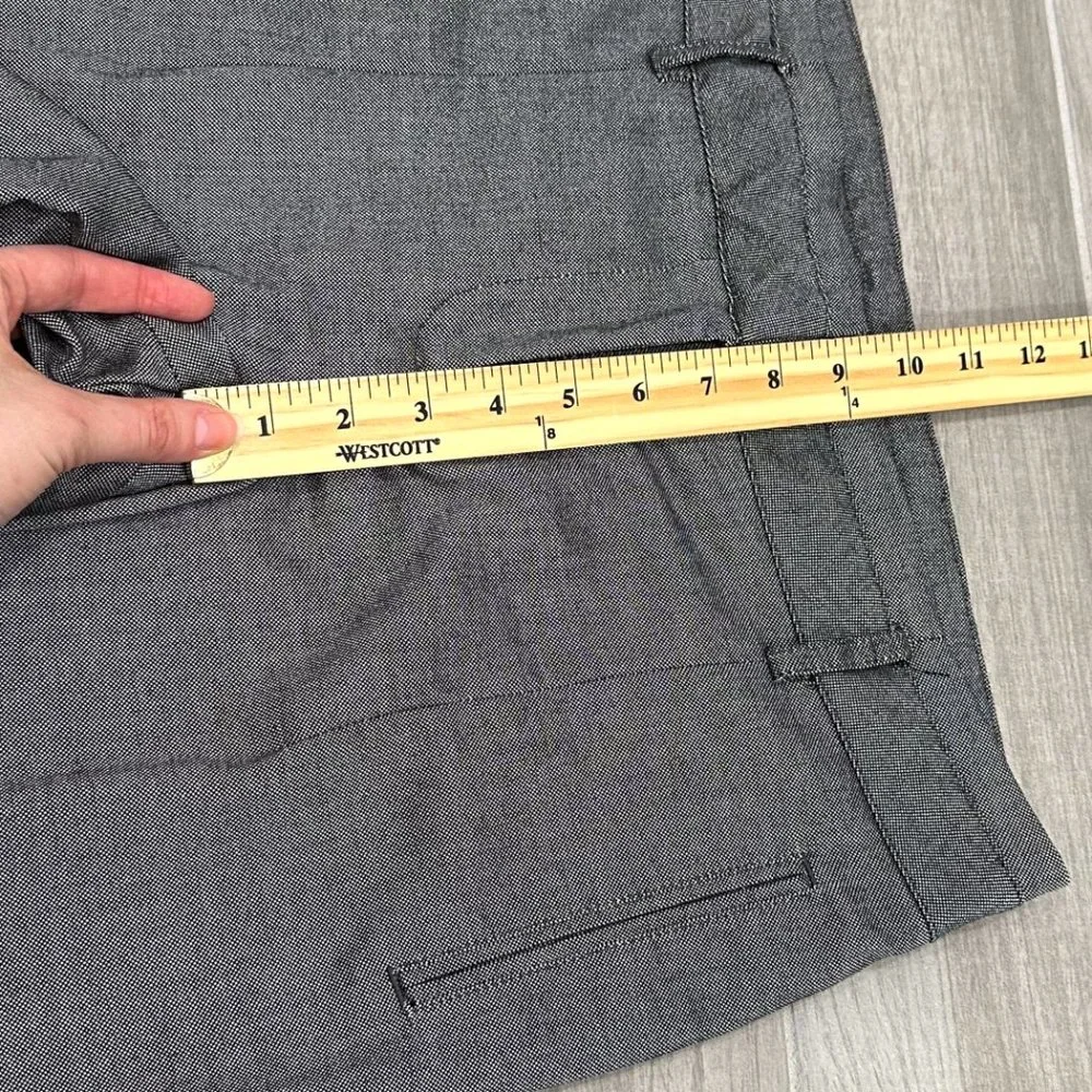 Zara Basic Tapered Ankle Skinny Slim Fit Trousers in Gray Women’s Size 8